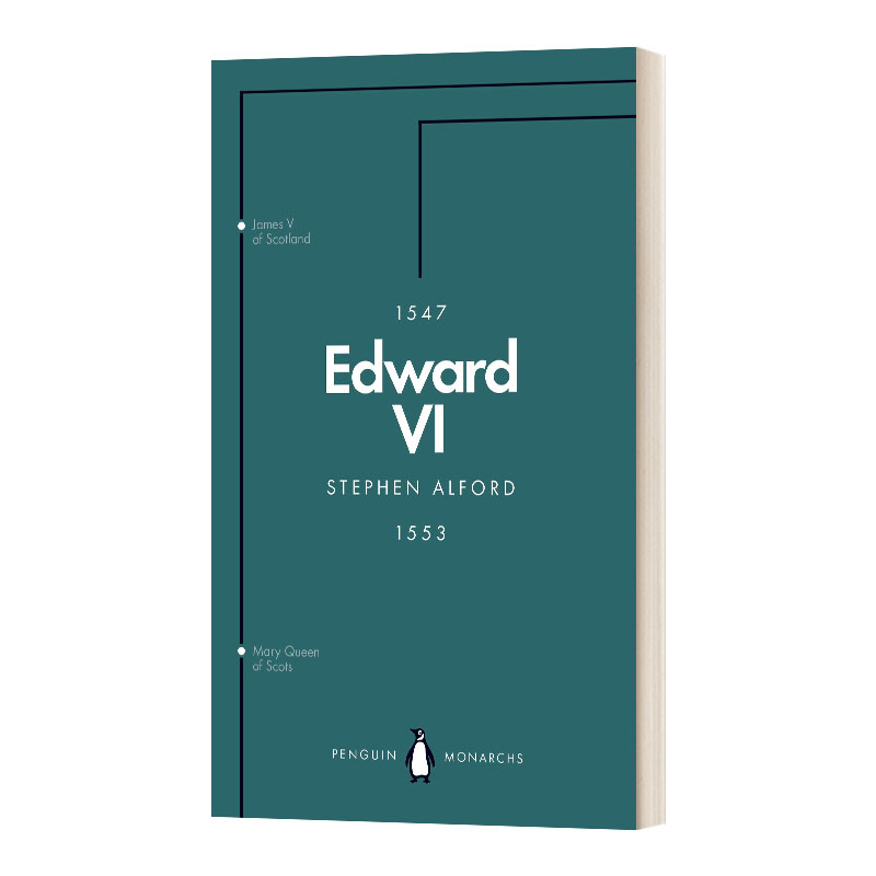 英文原版 Edward VI Penguin Monarchs 英国君王史 爱德华六世 平装 英文版 进口英语原版书籍