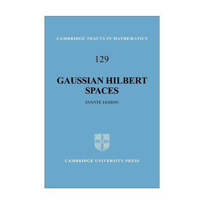英文原版 Gaussian Hilbert Spaces 高斯希尔伯特空间 剑桥数学丛书系列 英文版 进口英语原版书籍