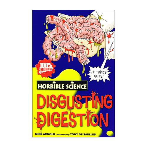 英文原版 Horrible Science Disgusting Digestion 学乐可怕的科学 恶心的消化系统 英文版 进口英语原版书籍