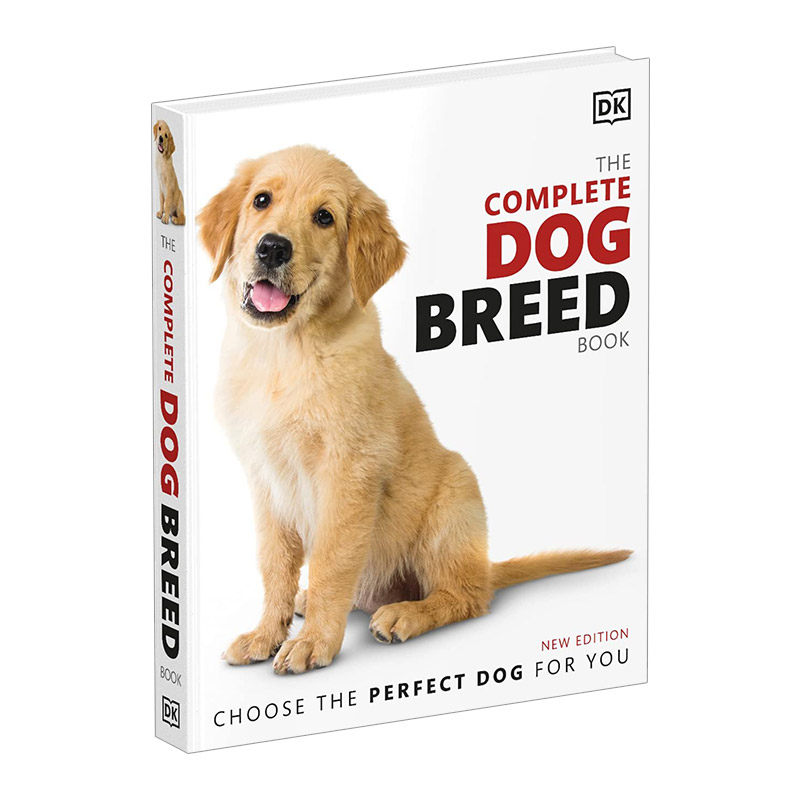 英文原版 The Complete Dog Breed Book 完整的狗类品种书 超420个狗狗品种参考面板图册 护理照顾基础知识 DK百科 进口英语书籍
