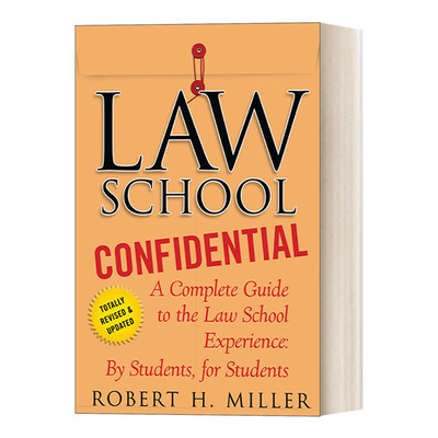 英文原版 Law School Confidential 法学院机密 法学院学学生完整指南 英文版 进口英语原版书籍