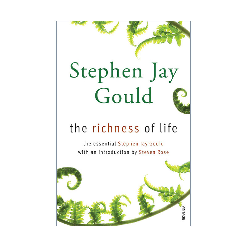 英文原版 The Richness of Life 丰富的人生 美国古生物学家斯蒂芬·杰·古尔德著作集 英文版 进口英语原版书籍