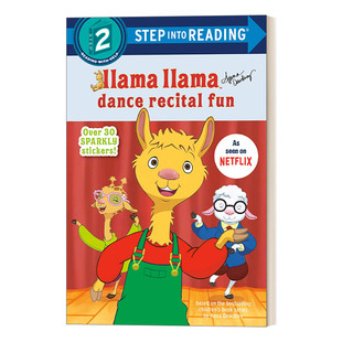 Recital Step Llama 英文原版 Fun 进口英语原版 Reading 英文版 into 书籍 羊驼拉玛舞蹈演奏会 Dance