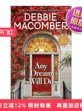 英文原版 Any Dream Will Do 梦想成真 女性浪漫小说 Debbie Macomber 英文版 进口英语原版书籍