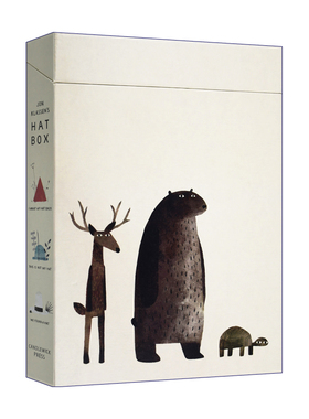 英文原版绘本 Jon Klassen's Hat Box 乔恩·克拉森帽子精装绘本三册套装 凯迪克奖作者 英文版 进口英语原版书籍儿童图书