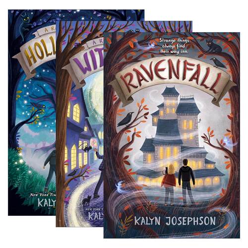 英文原版 Ravenfall 乌鸦瀑布系列3册 儿童奇幻小说 Kalyn Josephson 英文版 进口英语原版书籍