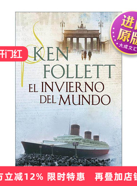 原版 El invierno del mundo Winter of the World 世界的凛冬 世纪三部曲2 西班牙语版 肯·福莱特 进口原版书籍