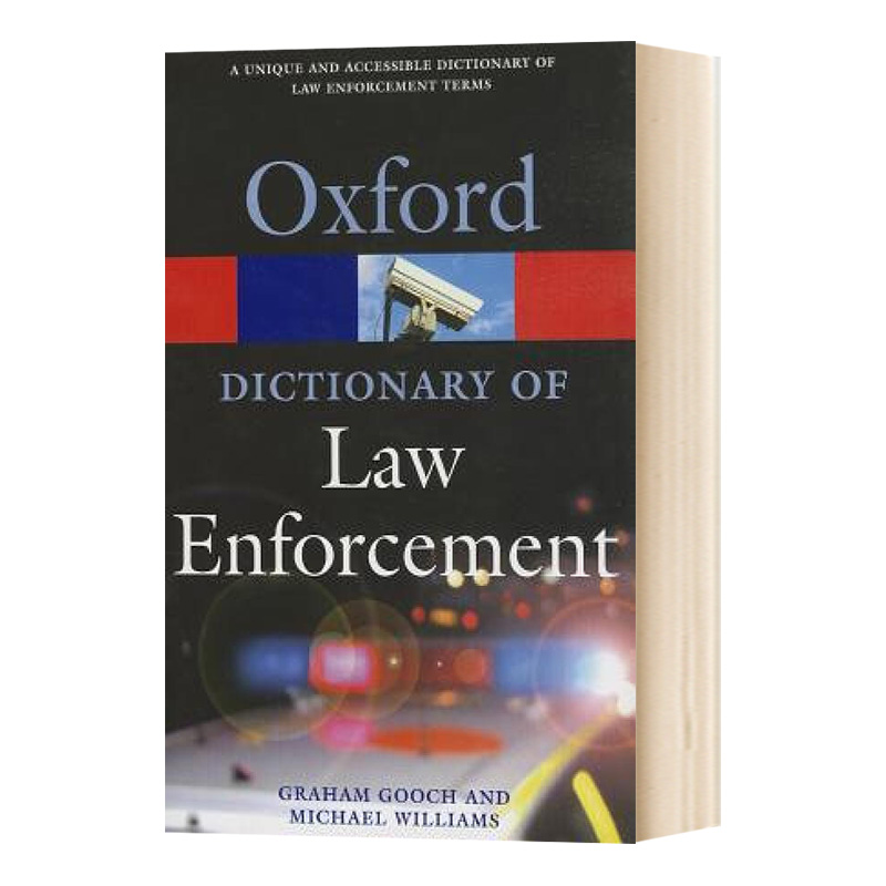 英文原版 a dictionary of law enforcement  法律执行词典 英文版