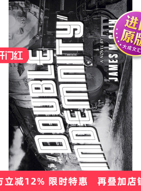 英文原版 Double Indemnity 双重赔偿 经典犯罪小说 James M. Cain 英文版 进口英语原版书籍