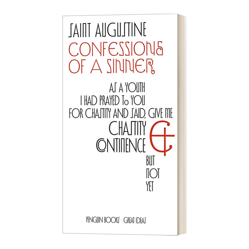 英文原版 Confessions of a Sinner 忏悔录 圣奥古斯丁 企鹅伟大思想系列 英文版 进口英语原版书籍
