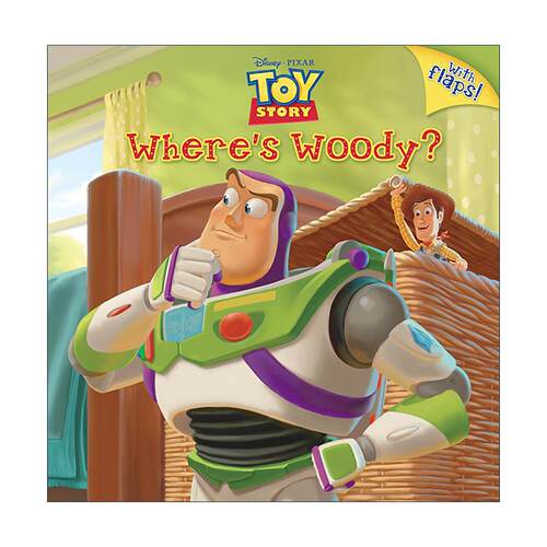 英文原版 Where's Woody Disney Pixar Toy Story 伍迪在哪里 迪士尼 皮克斯 玩具总动员 同名电影改编 儿童绘本 进口英语原版书籍
