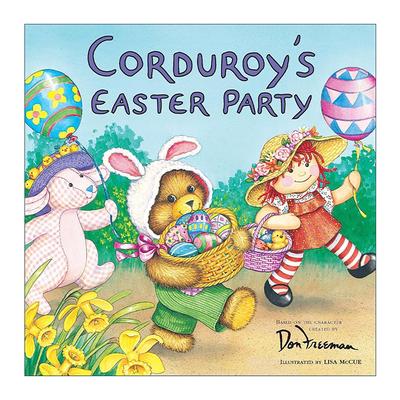 英文原版 Corduroy's Easter Party 小熊可杜罗的复活节派对 小熊可可 儿童经典节日绘本 英文版 进口英语原版书籍
