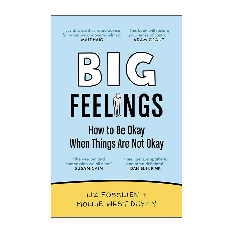 英文原版 Big Feelings 重要的感受 当情况不太好时如何学会接受 利兹·福斯林 英文版 进口英语原版书籍