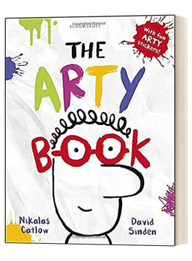 英文原版 The Arty Book 自创艺术力 英文版 进口英语原版书籍儿童图书