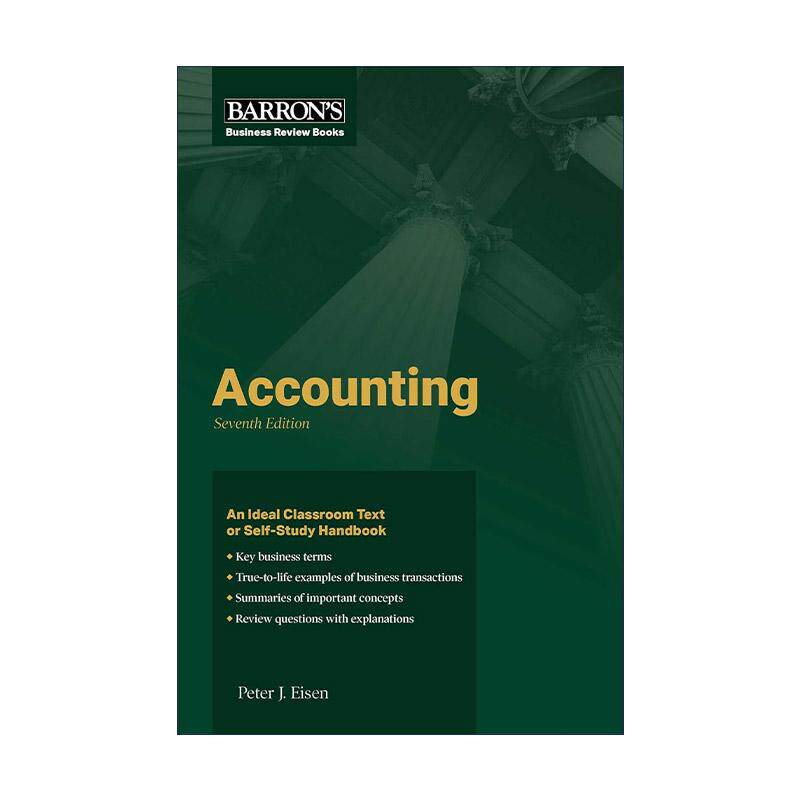 英文原版 Accounting 巴朗商业评论 会计 第7版 英文版 进口英语原版书籍
