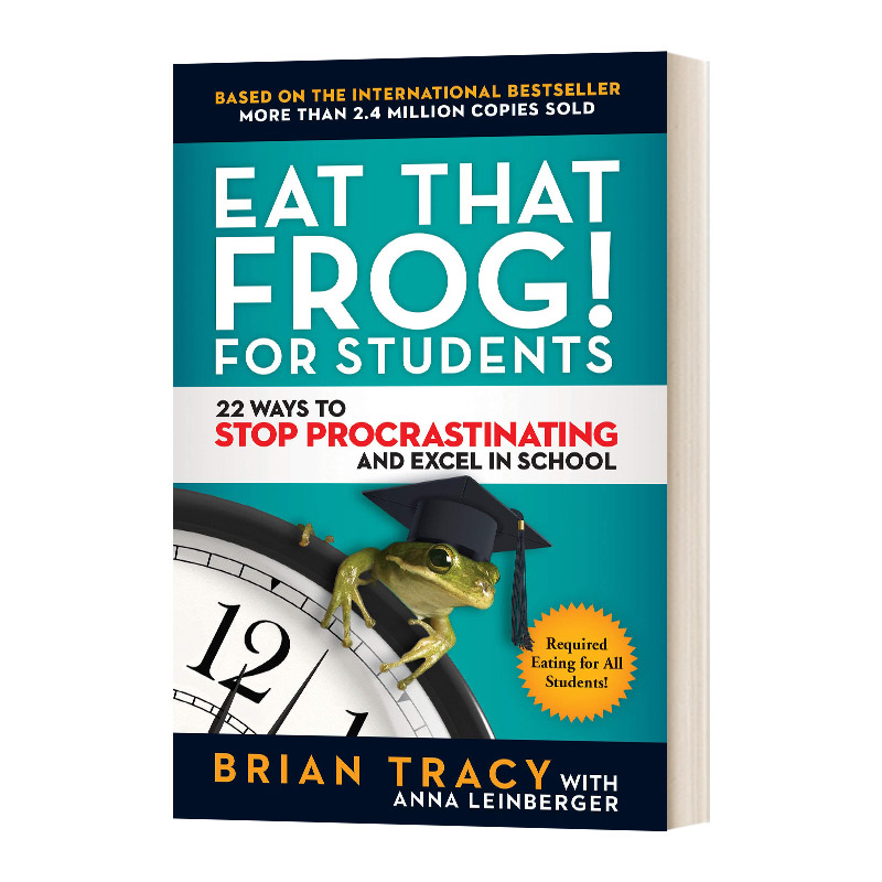 英文原版 Eat That Frog for Students 吃掉那只青蛙 策略工具技巧时间 英文版 进口英语原版书籍