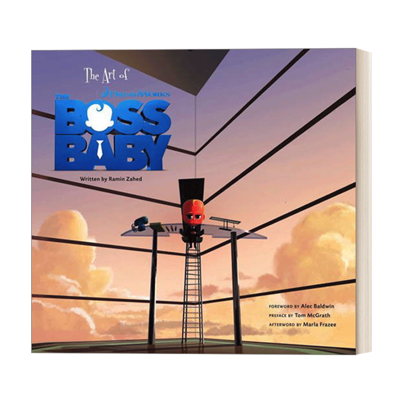 英文原版 The Art of The Boss Baby 宝贝老板 电影艺术设定集 英文版 进口英语原版书籍