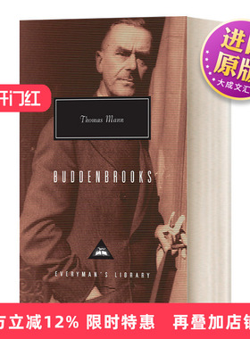 英文原版小说 Buddenbrooks 布登勃洛克一家 托马斯·曼 Everyman精装版 英文版 进口英语原版书籍