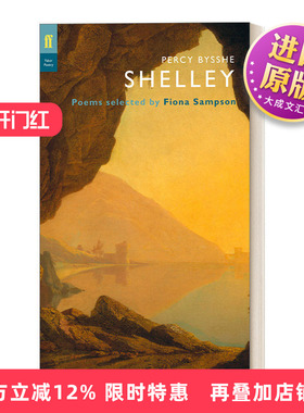 英文原版 Percy Bysshe Shelley 雪莱诗选 菲奥娜·桑普森选编 费伯诗人评论系列 英文版 进口英语原版书籍