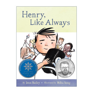 精装 进口英语书 Henry 学会拥抱变化 美国施耐德家庭图书奖 Always自闭症男孩 英文原版 Like 英文版 亨利 苏斯博士银奖 一如既往