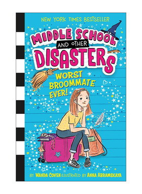 英文原版 Worst Broommate Ever 史上差劲的室友 中学生系列 黑白章节书 英文版 进口英语原版书籍