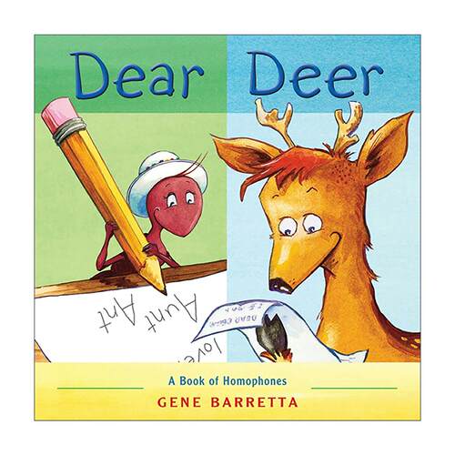 英文原版 Dear Deer 鹿儿来信 同音词趣味绘本 英文版 进口英语原版书籍