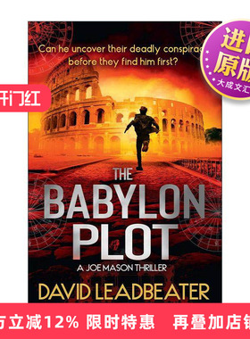 英文原版 The Babylon Plot 巴比伦诡计 特工乔梅森系列4 David Leadbeater畅销惊悚悬疑小说 英文版 进口英语原版书籍