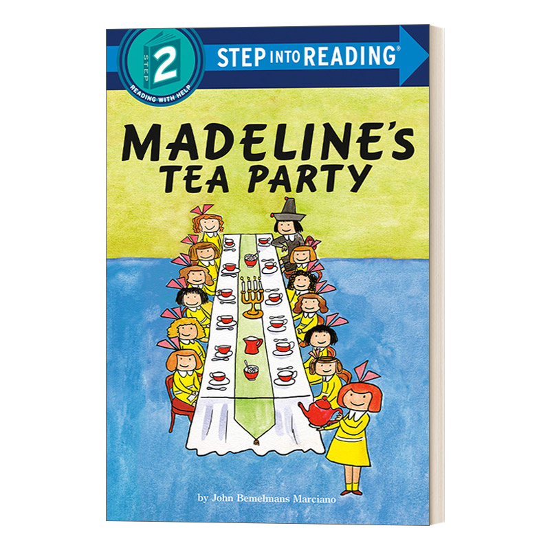 英文原版 Step into Reading 2 Madeline's Tea Party 玛德琳的茶会 英文版 进口英语原版书籍