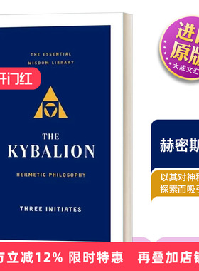 赫密斯哲学 英文原版 The Kybalion Hermetic Philosophy 英文版 Three Initiates 进口英语原版书籍