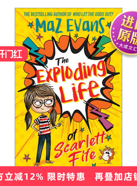 英文原版 The Exploding Life of Scarlett Fife斯嘉丽法夫的爆炸生活 章节桥梁书 The Exploding Life of Scarlett Fife 1 英文版