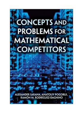 英文原版 Concepts and Problems for Mathematical Competitors 数学竞赛的概念和问题 备赛指南 英文版 进口英语原版书籍