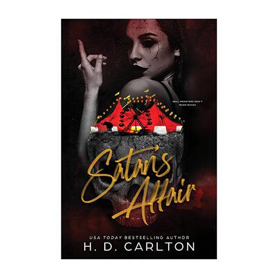 英文原版 Satan's Affair 撒旦之恋 纽约时报畅销书 惊悚恐怖小说 H.D. Carlton 英文版 进口英语原版书籍