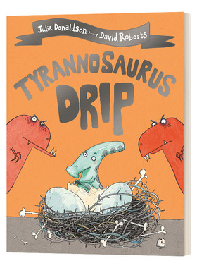 英文原版绘本 Tyrannosaurus Drip 暴龙娇气包 英文版 进口英语原版书籍儿童图书