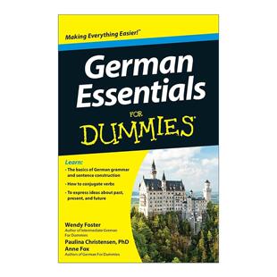 for Dummies 德语精要 原版 进口原版 Essentials 达人迷 书籍 German