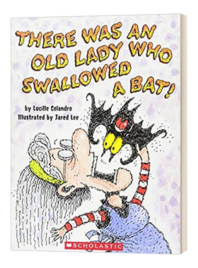 有个老婆婆吞了一只苍蝇 民谣纸板书3册 There Was an Old Lady Who Swallowed a Fly! 学乐 凯迪克美国经典民间歌谣改编