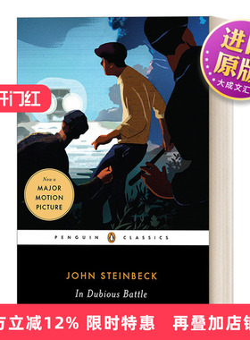 英文原版 In Dubious Battle 胜负未决的战斗 诺贝尔文学奖得主John Steinbeck约翰·斯坦贝克 企鹅经典 英文版 进口英语原版书籍