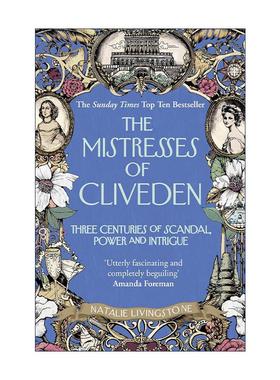 英文原版 The Mistresses of Cliveden 克莱弗登庄园的女人们 英国豪华古宅中延续三个世纪的丑闻 权利和阴谋 进口英语原版书籍