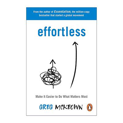 英文原版 Effortless 毫不费力 让重要的事情变得容易 英文版 进口英语原版书籍