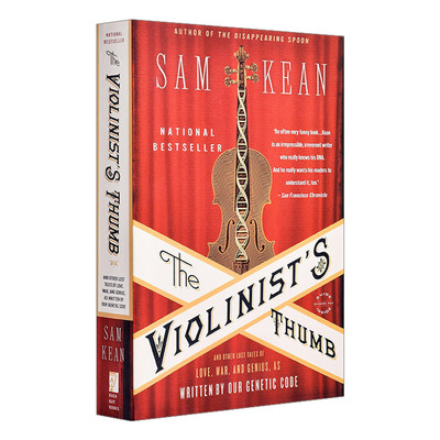 英文原版 The Violinist's Thumb 小提琴家的大拇指 DNA写成的爱情、战争和天才的失落传奇 英文版 进口英语原版书籍