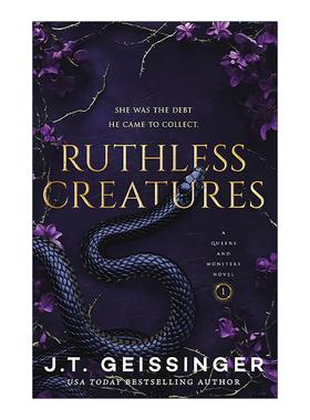 英文原版 Ruthless Creatures 无情生物 哥特浪漫爱情小说 女王与野兽系列 Queens and Monsters 英文版 进口英语原版书籍