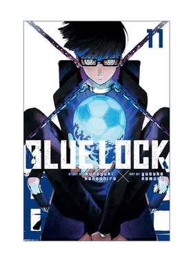 英文原版 Blue Lock 11 蓝色监狱系列11 同名日本动漫 足球体育漫画 Muneyuki Kaneshiro 野村优介 英文版 进口英语原版书籍