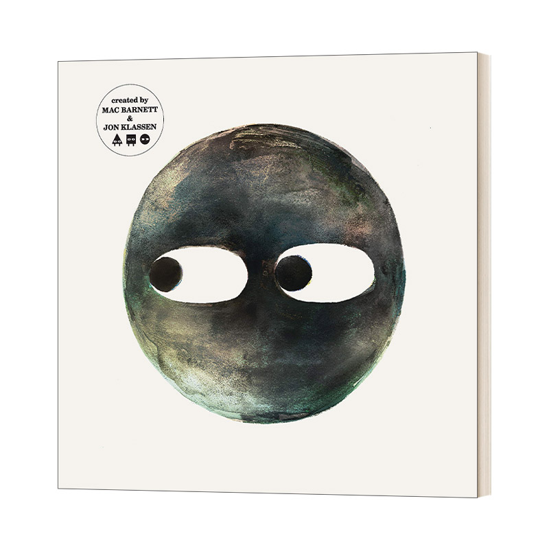 英文原版绘本 Circle 形状三部曲 圆形 精装绘本 凯迪克奖得主 Mac Barnett Jon Klassen 三角形续作 英文版 进口英语原版书籍