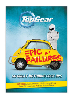 英文原版 Top Gear Epic Failures 疯狂汽车秀 废车奇观大赏 精装 英文版 进口英语原版书籍