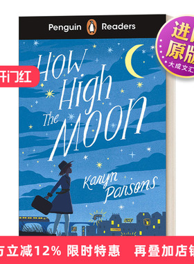英文原版 Penguin Readers Level 4 How High The Moon 企鹅分级阅读4级 月亮有多高 ELT Graded Reader 英文版 进口英语原版书籍