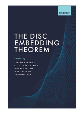 英文原版 The Disc Embedding Theorem 圆盘嵌入定理 精装 英文版 进口英语原版书籍