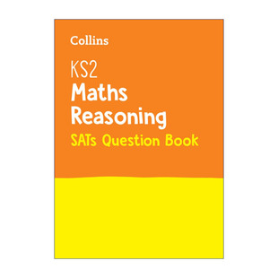 进口英语原版 Collins KS2 SATs Book Question Maths 英文原版 书籍 柯林斯小学数学推理练习册 英文版 Reasoning