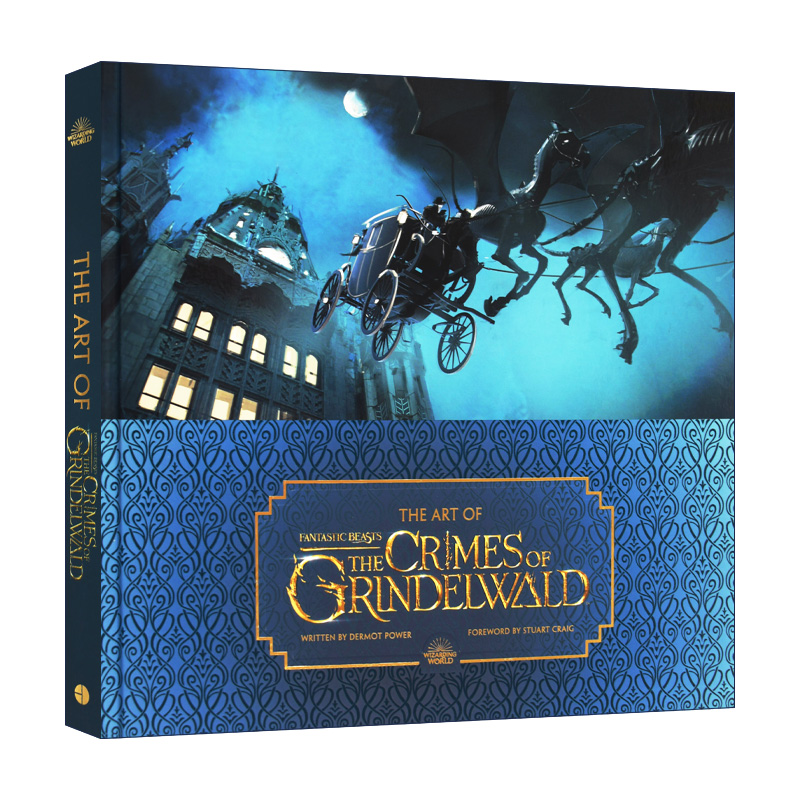 英文原版 The Art of Fantastic Beasts The Crimes of Grindelwald 神奇动物在哪里2 格林德沃之罪 电影艺术画册设定集 进口书籍