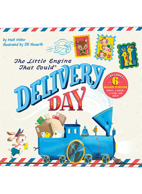 英文原版 The Little Engine That Could Delivery Day 交付日 儿童精装故事绘本 插画师Jill Howarth 英文版 进口英语原版书籍
