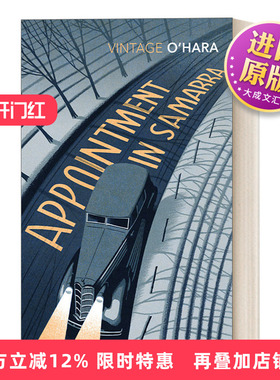 英文原版 Appointment in Samarra 相约萨马拉 约翰·奥哈拉 英文版 进口英语原版书籍