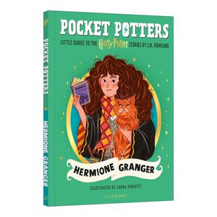 英文版 书籍 Hermione 赫敏格兰杰篇 精装 哈利波特系列人物漫画小指南 Potters Granger 进口英语原版 英文原版 彩色插画 Pocket